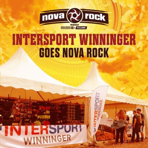 Intersport Winninger versorgt euch am Nova Rock!