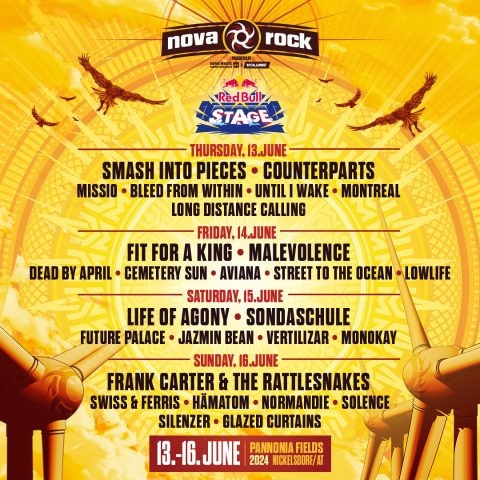 RED BULL STAGE: Hier ist das Line-Up!