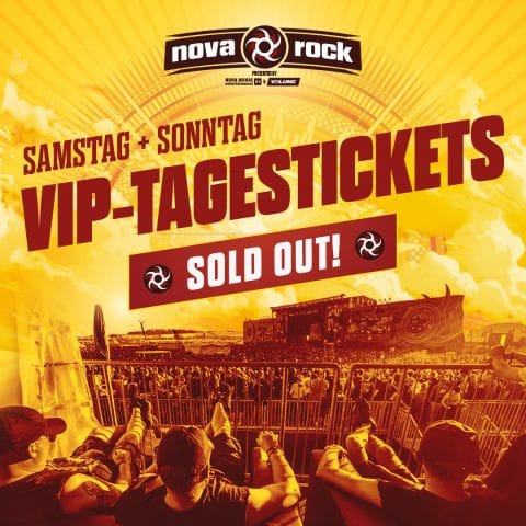 VIP Tageskarten SAMSTAG und SONNTAG ausverkauft!