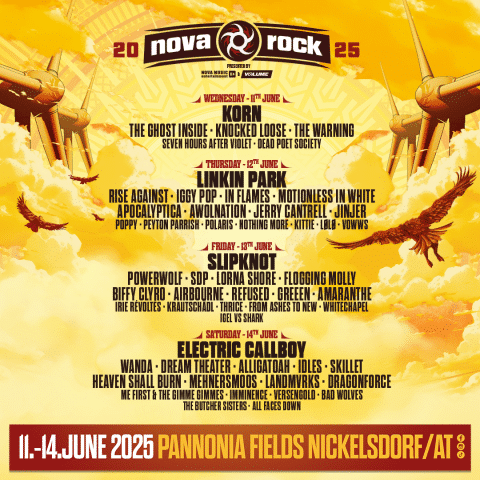 Linkin Park plus weitere Acts!