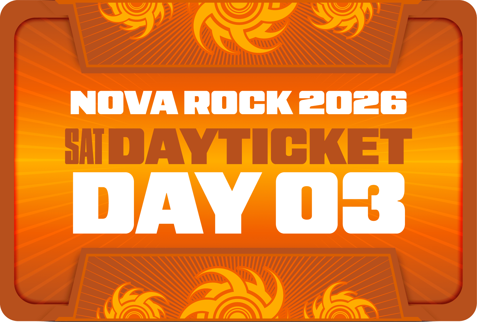 Tageskarten Samstag 2026