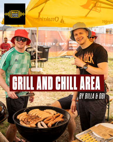 Grill & Chill Area by OBI und BILLA