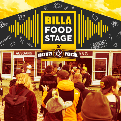 Billa Food Stage - Dein Festivalsupermarkt!