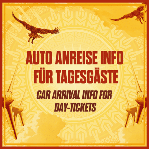 Anreise Info / Tagestickets Donnerstag