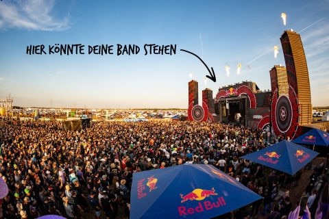 Spiel mit deiner Band auf der Red Bull Stage!